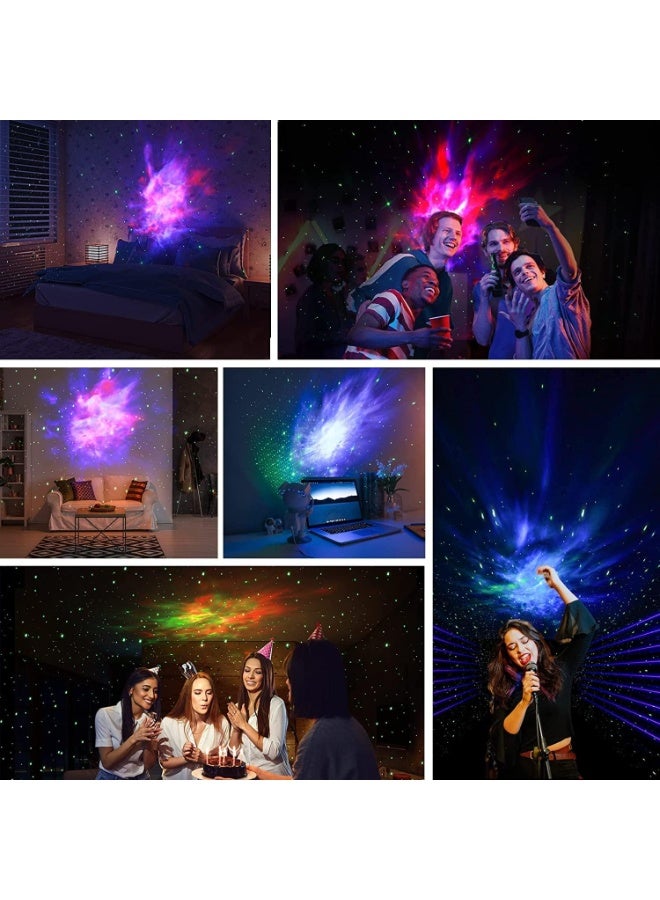 جهاز عرض مجرة ​​رائد فضاء لغرفة النوم، جهاز عرض نجوم مع جهاز تحكم عن بعد، مصباح ليلي صاروخي، سقف، هدايا، ديكور غرفة - Image 5